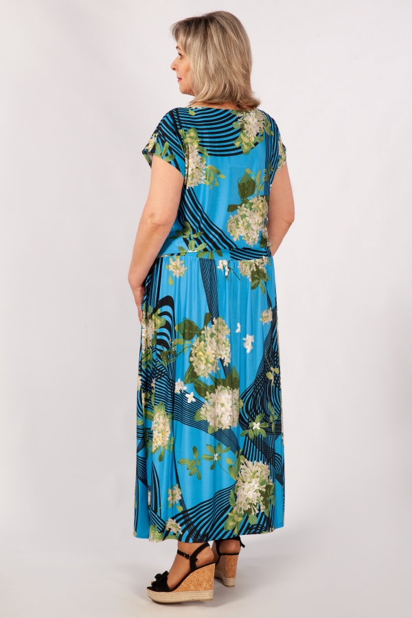 Платье Анджелина-2 Милада с цветочным принтом