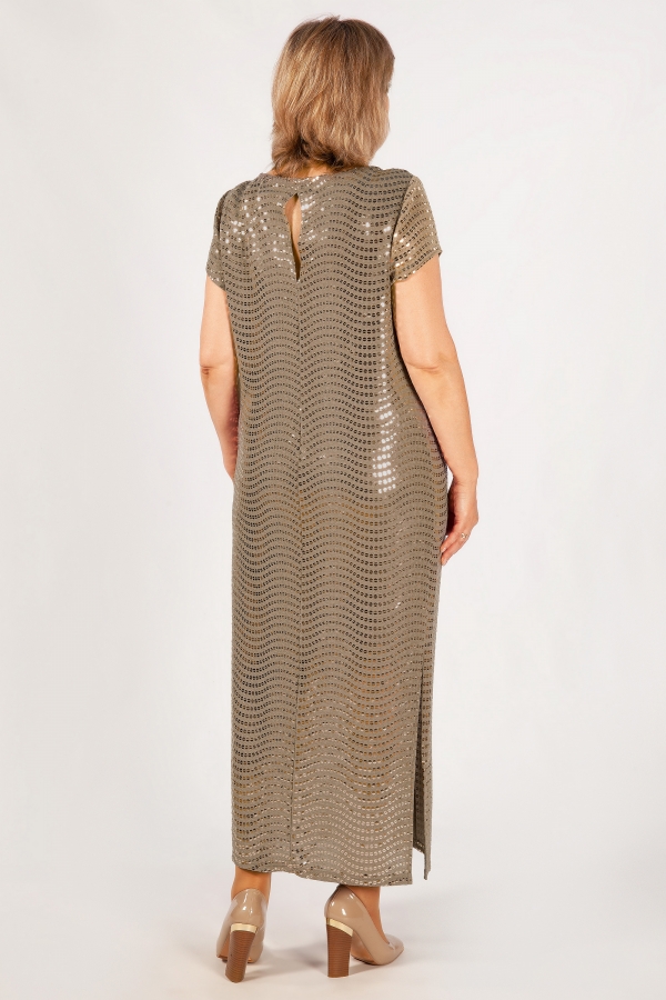 Платье Диор-2 Милада макси блестящее
