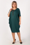 Платье Грета Милада бохо зеленый